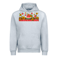 Heather Grey watermelon libbey cup Urban Hoodie - HRA Design Shop