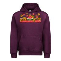 Mauve Wine watermelon libbey cup Urban Hoodie - HRA Design Shop