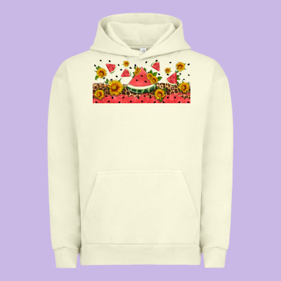 Watermelon Libbey Cup Urban Hoodie Designed By Hra Design Shop