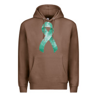 Chestnut liver cancer ribbon fa element Premium Hoodie - FaDigitalArtStudio