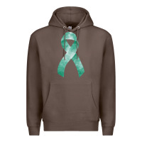 Coffee liver cancer ribbon fa element Premium Hoodie - FaDigitalArtStudio