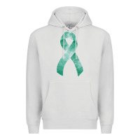 Dove Grey liver cancer ribbon fa element Premium Hoodie - FaDigitalArtStudio