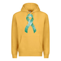 Mustard liver cancer ribbon fa element Premium Hoodie - FaDigitalArtStudio