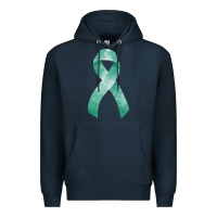 Navy liver cancer ribbon fa element Premium Hoodie - FaDigitalArtStudio