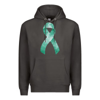 Smoke liver cancer ribbon fa element Premium Hoodie - FaDigitalArtStudio