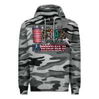 Slate Camo Star Spangled Hammered Premium Hoodie - CowhideDigitalArt