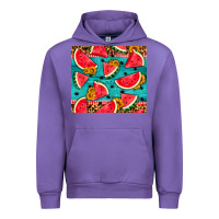 Tulip watermelon and sunflowers Urban Hoodie - HRA Design Shop