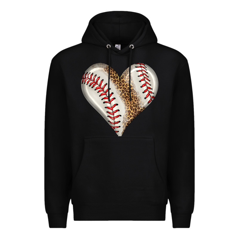 Baseball Heart Premium Hoodie by HRA Design Shop | Teevron