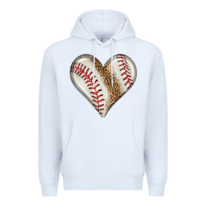 Baseball Heart Premium Hoodie by HRA Design Shop | Teevron
