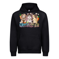 Black east hustler Urban Hoodie - RacoonDesign