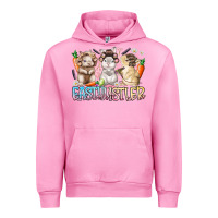 Fuchsia Pink east hustler Urban Hoodie - RacoonDesign