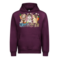 Mauve Wine east hustler Urban Hoodie - RacoonDesign