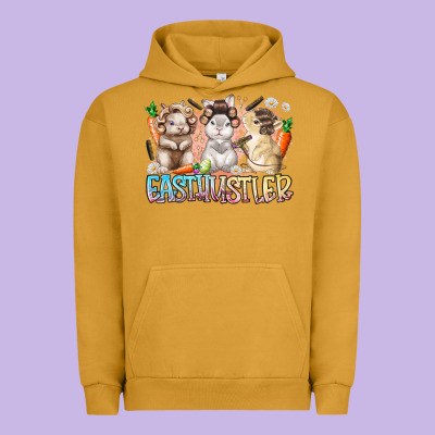 East Hustler Urban Hoodie Designed By Racoondesign