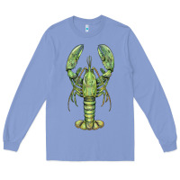 Colony Blue lobster Long Sleeve Tee - BarkalooDesign