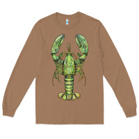 Toasted Coconut lobster Long Sleeve Tee - BarkalooDesign