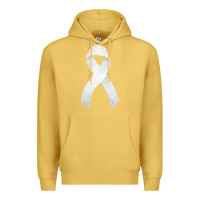 Antique Gold lung cancer ribbon fa element Premium Hoodie - FaDigitalArtStudio