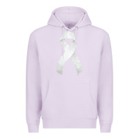 Lilac lung cancer ribbon fa element Premium Hoodie - FaDigitalArtStudio