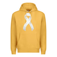 Mustard lung cancer ribbon fa element Premium Hoodie - FaDigitalArtStudio