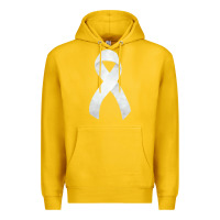 Lemon lung cancer ribbon fa element Premium Hoodie - FaDigitalArtStudio