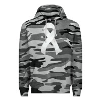 Slate Camo lung cancer ribbon fa element Premium Hoodie - FaDigitalArtStudio