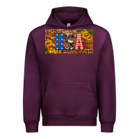 Mauve Wine usa sunflowers license plate Urban Hoodie - HRA Design Shop