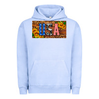 Pigment Grape Ice usa sunflowers license plate Urban Hoodie - HRA Design Shop