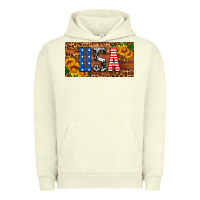 Pigment Pistachio usa sunflowers license plate Urban Hoodie - HRA Design Shop