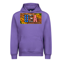 Tulip usa sunflowers license plate Urban Hoodie - HRA Design Shop