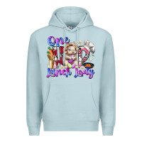 Blue Mist one hop lunch day Premium Hoodie - RacoonDesign
