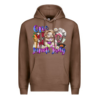 Chestnut one hop lunch day Premium Hoodie - RacoonDesign