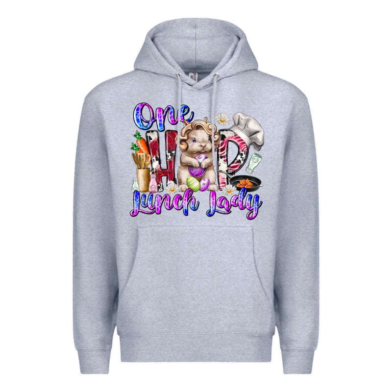 One Hop Lunch Day Premium Hoodie by RacoonDesign | Teevron