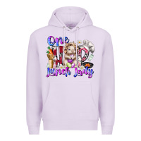 Lilac one hop lunch day Premium Hoodie - RacoonDesign