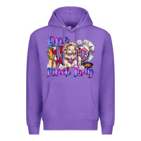 Purple one hop lunch day Premium Hoodie - RacoonDesign