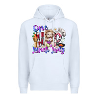 White one hop lunch day Premium Hoodie - RacoonDesign
