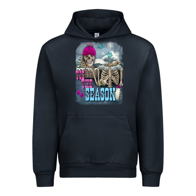 Winter Tis The Season Skeleton Urban Hoodie by FaDigitalArtStudio | Teevron