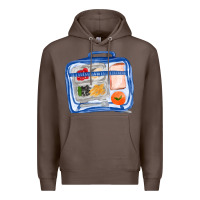 Coffee lunchbox fa element Premium Hoodie - FaDigitalArtStudio