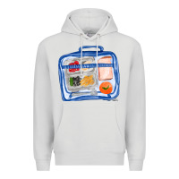 Dove Grey lunchbox fa element Premium Hoodie - FaDigitalArtStudio
