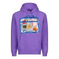 Purple lunchbox fa element Premium Hoodie - FaDigitalArtStudio