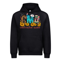 Black cma certified medical assistant Urban Hoodie - FaDigitalArtStudio