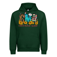 Forest Green cma certified medical assistant Urban Hoodie - FaDigitalArtStudio