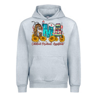 Heather Grey cma certified medical assistant Urban Hoodie - FaDigitalArtStudio