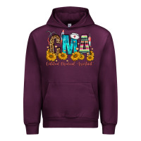 Mauve Wine cma certified medical assistant Urban Hoodie - FaDigitalArtStudio