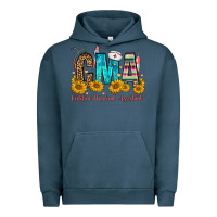 Pigment Midnight Navy cma certified medical assistant Urban Hoodie - FaDigitalArtStudio