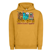 Pigment Peanut Butter cma certified medical assistant Urban Hoodie - FaDigitalArtStudio