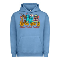 Pigment Pebble Blue cma certified medical assistant Urban Hoodie - FaDigitalArtStudio