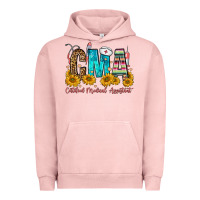 Pigment Salmon cma certified medical assistant Urban Hoodie - FaDigitalArtStudio