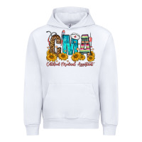White cma certified medical assistant Urban Hoodie - FaDigitalArtStudio
