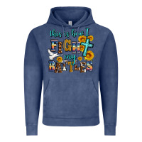 Vintage Denim this is how i fight my battles Vintage Hoodie - AdoDesignShop