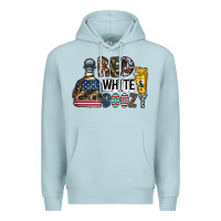 Blue Mist Tequila Premium Hoodie - CowhideDigitalArt