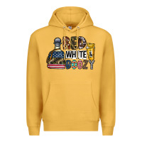Mustard Tequila Premium Hoodie - CowhideDigitalArt
